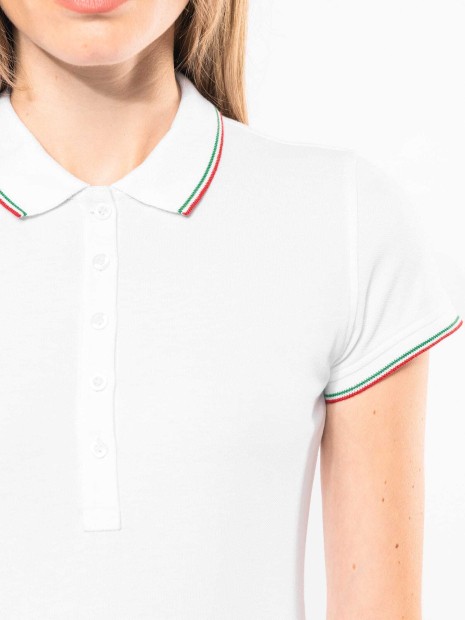 Polos à personnaliser KARIBAN Polo manches courtes femme 