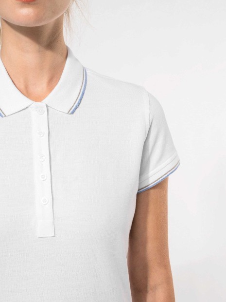 Polos à personnaliser KARIBAN Polo manches courtes femme 