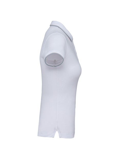 KARIBAN Polo manches courtes femme /api/colors/0253fadf-707b-4e71-af4c-660cbeb30029 personnalisable