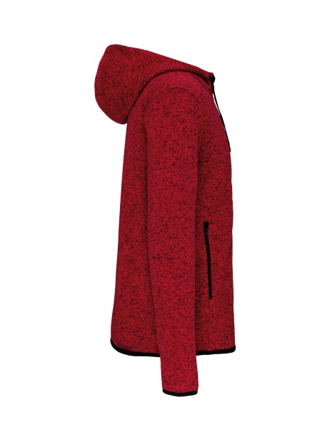 PROACT Veste à capuche chinée homme /api/colors/2e07ab68-fef8-4c23-89f6-38d362986a2d personnalisable