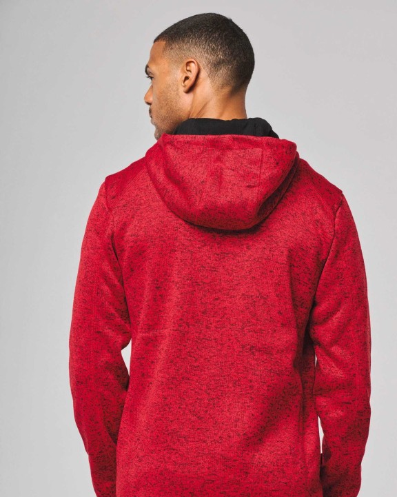 Vestes personnalisable PROACT Veste à capuche chinée homme