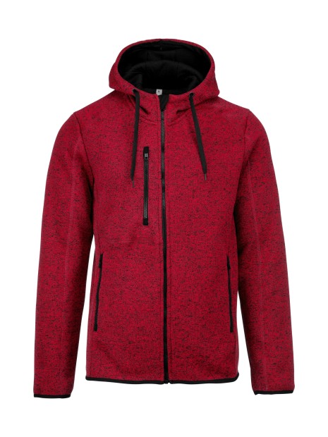 PROACT Veste à capuche chinée homme /api/colors/2e07ab68-fef8-4c23-89f6-38d362986a2d personnalisable