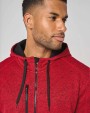 Vestes personnalisable PROACT Veste à capuche chinée homme