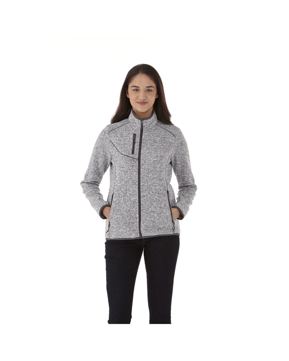 Jassen ELEVATE Tremblant gebreide dames jas voor bedrukking &amp; borduring