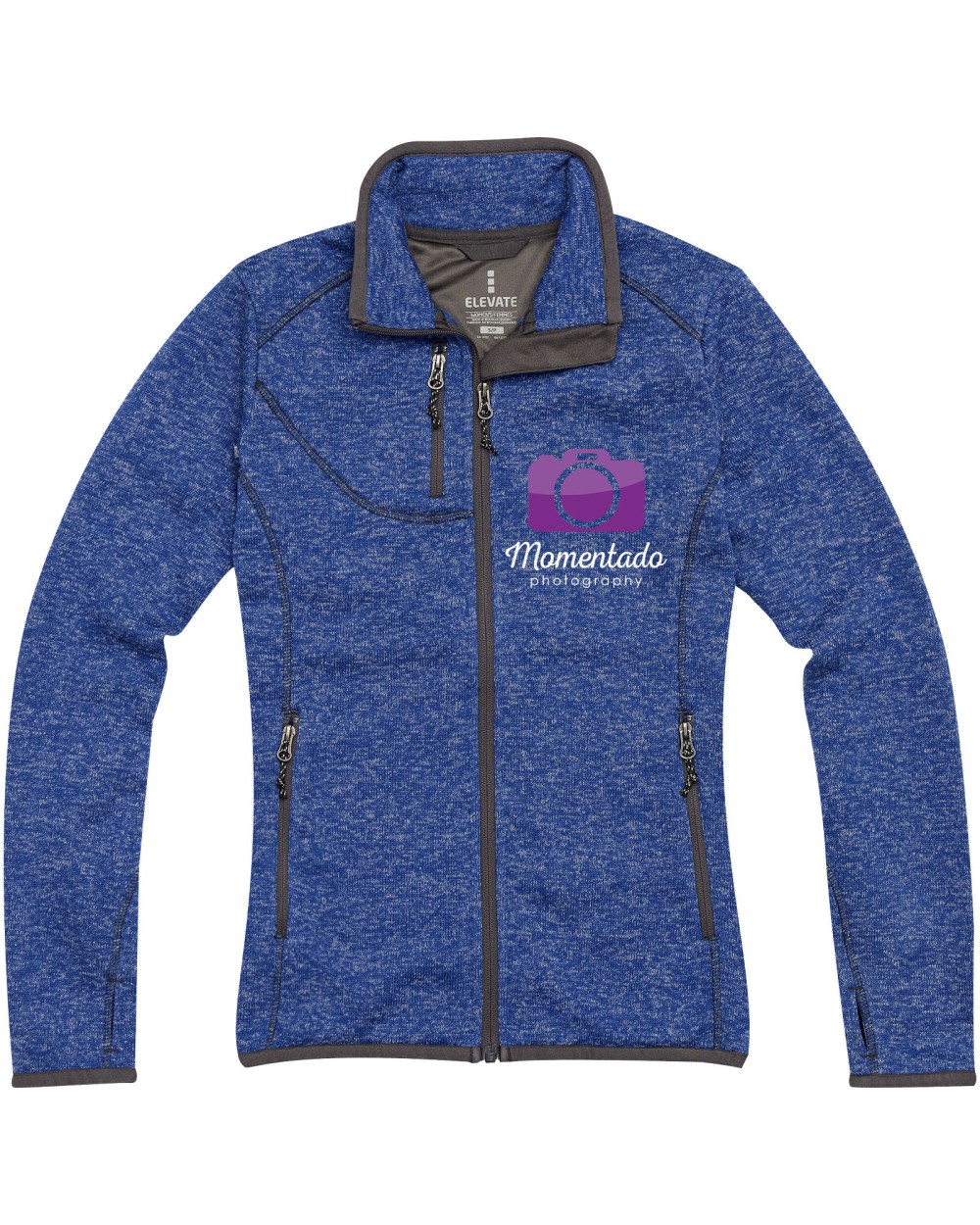 Jassen ELEVATE Tremblant gebreide dames jas voor bedrukking &amp; borduring