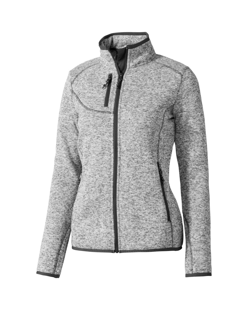 Jassen ELEVATE Tremblant gebreide dames jas voor bedrukking &amp; borduring