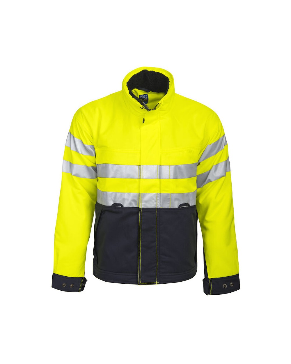 Jassen PROJOB 6407 SIGNALISATIE SERVICEVEST EN ISO 20471 KLASSE 3 GEVOERD voor bedrukking &amp; borduring