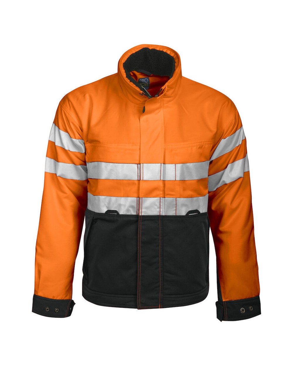 Jassen PROJOB 6407 SIGNALISATIE SERVICEVEST EN ISO 20471 KLASSE 3 GEVOERD voor bedrukking &amp; borduring