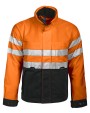 Jassen PROJOB 6407 SIGNALISATIE SERVICEVEST EN ISO 20471 KLASSE 3 GEVOERD voor bedrukking &amp; borduring