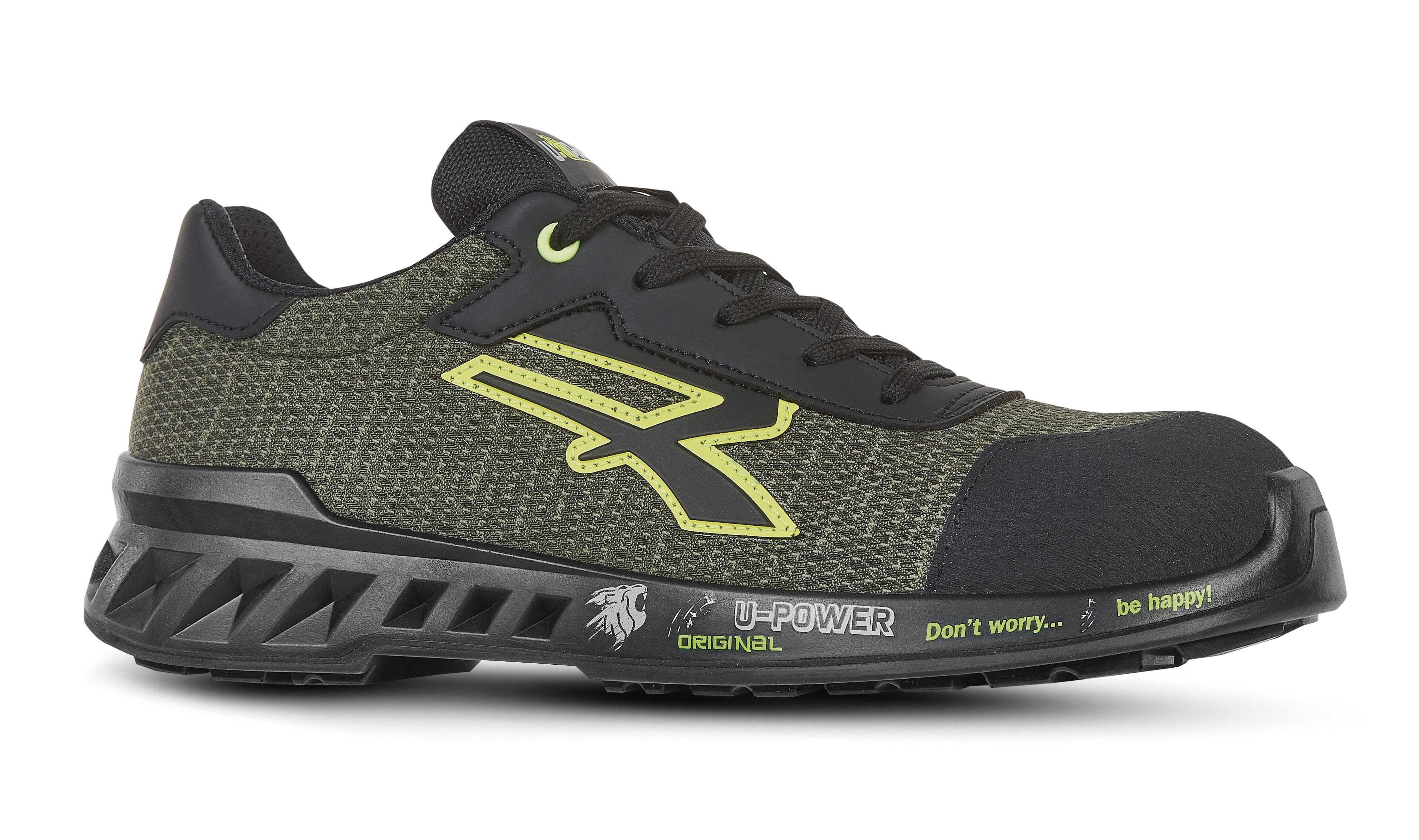 Benodigdheden U-POWER Veiligheidsschoen model Robin voor bedrukking &amp; borduring