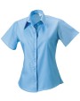 RUSSELL Ladies' Short Sleeve Ultimate Non-Iron Shirt Hemden personalisierbar