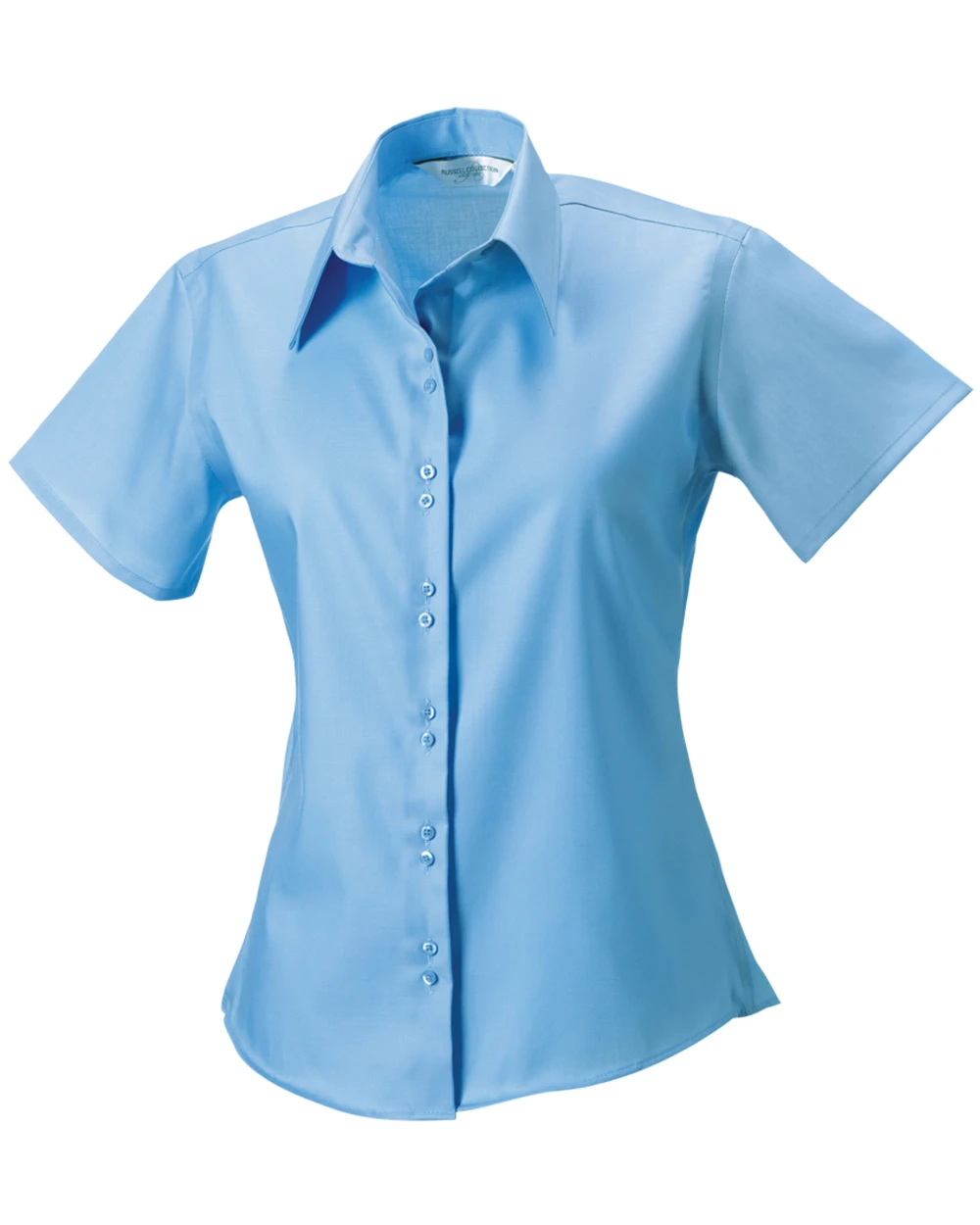 Hemden RUSSELL Ladies' Short Sleeve Ultimate Non-iron Shirt voor bedrukking &amp; borduring