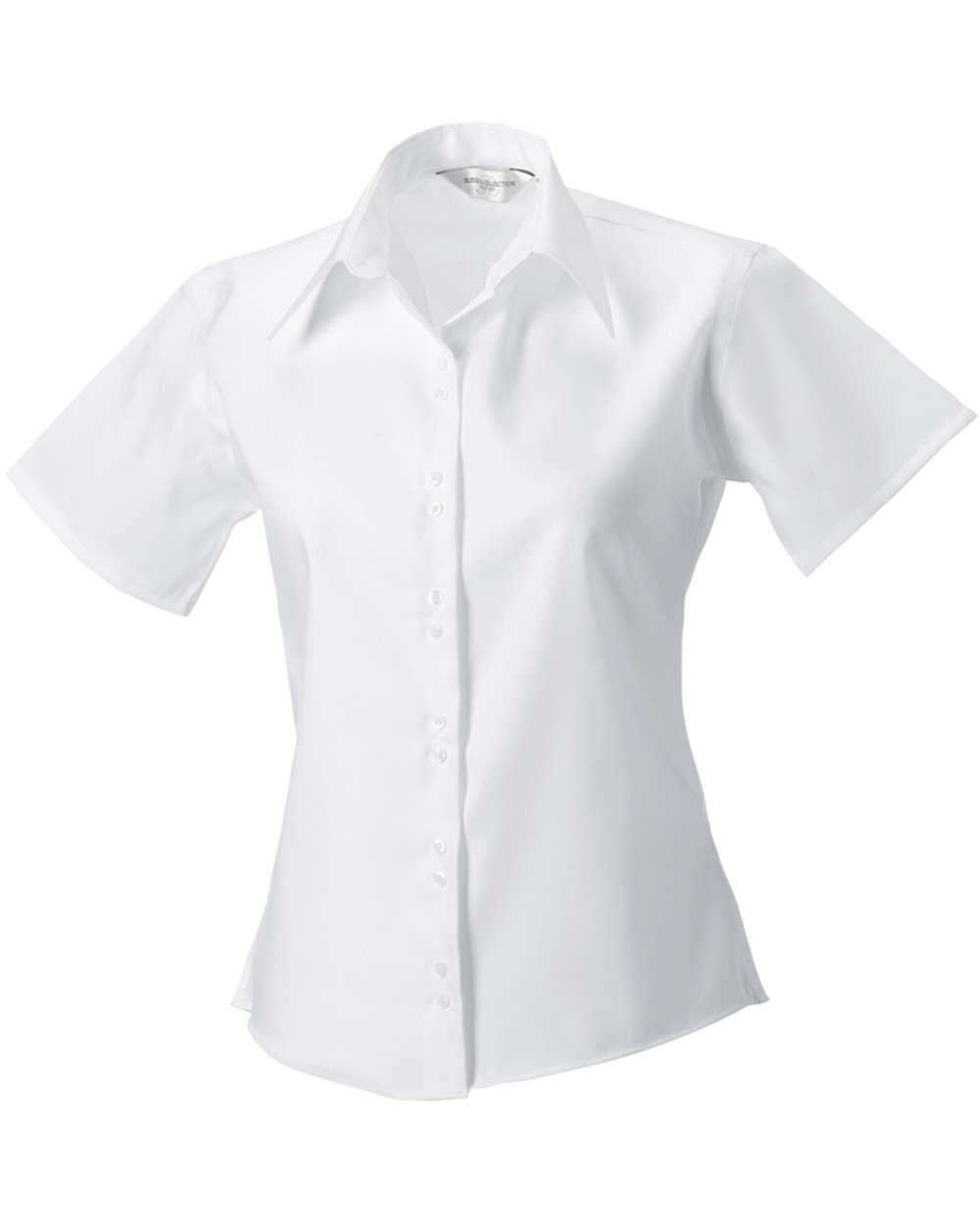 RUSSELL Ladies' Short Sleeve Ultimate Non-Iron Shirt Hemden personalisierbar