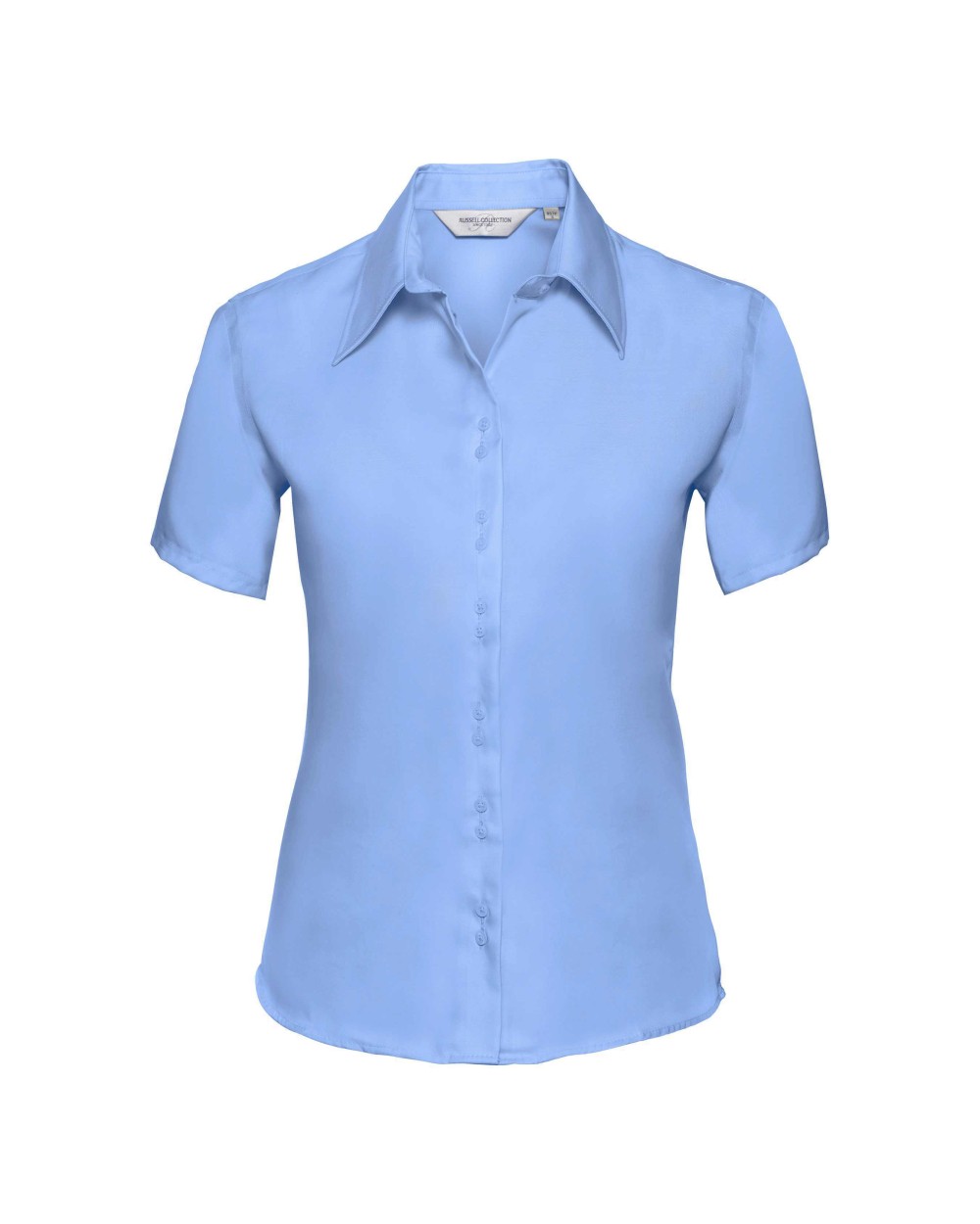 RUSSELL Ladies' Short Sleeve Ultimate Non-Iron Shirt Hemden personalisierbar