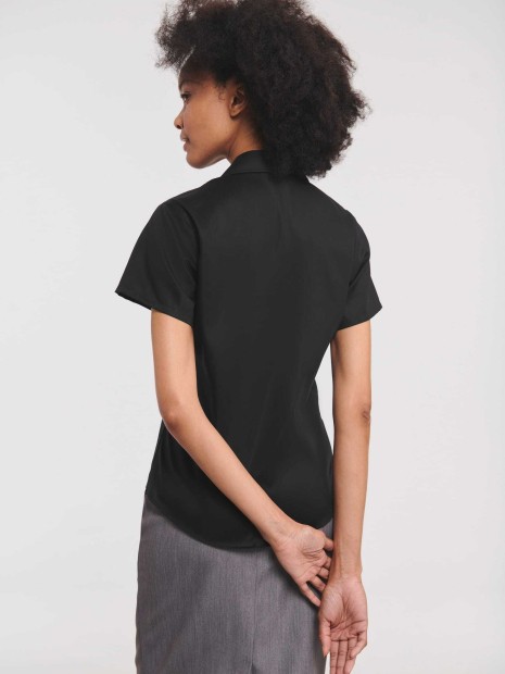 Chemises à personnaliser RUSSELL Chemise femme manches courtes Non Iron 