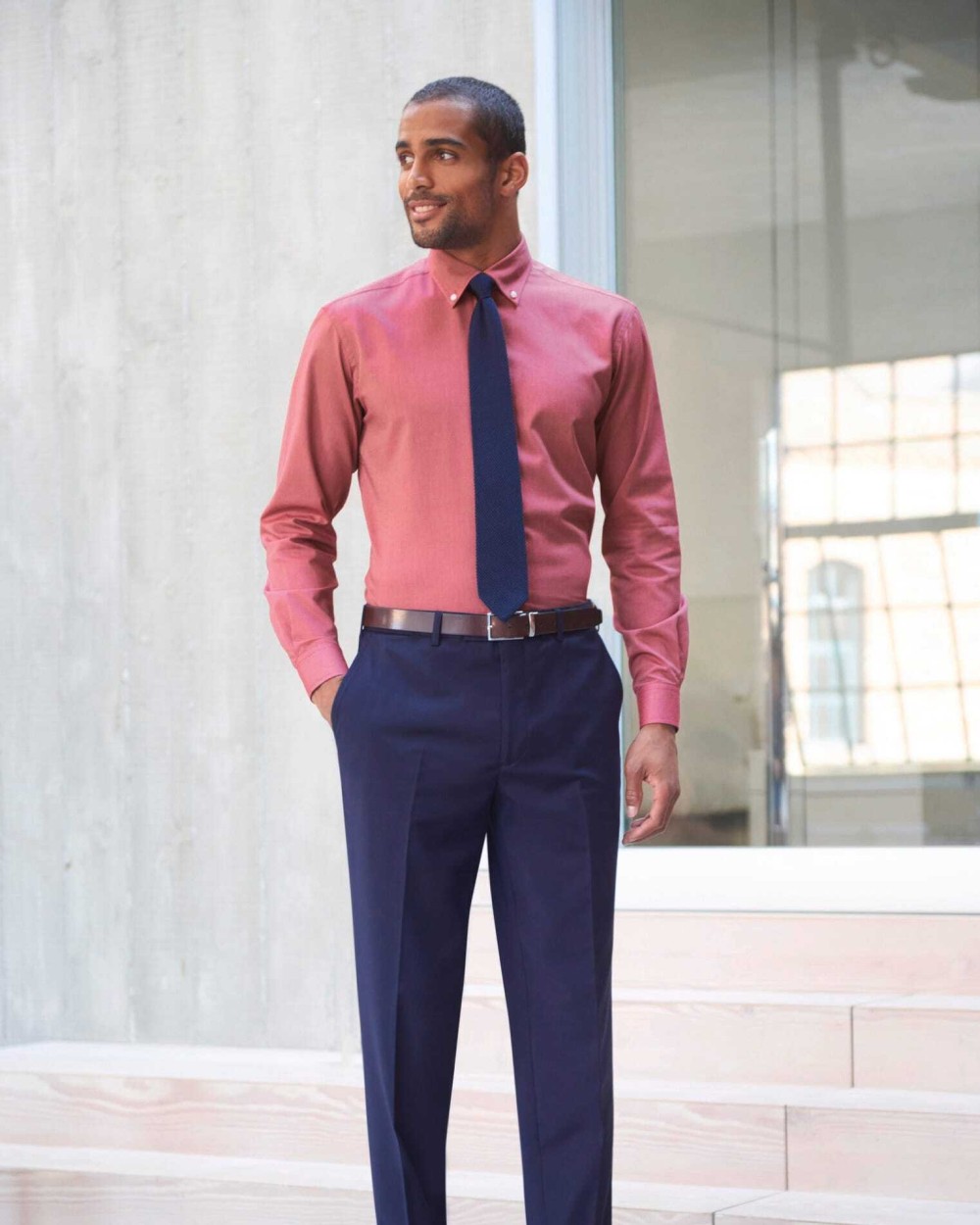 Broeken BROOK TAVERNER Flat front pantalon AVALINO voor bedrukking &amp; borduring