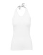BUILD YOUR BRAND Ladies Neckholder Shirt T-Shirts personalisierbar
