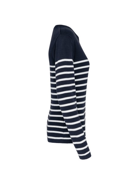 KARIBAN Pull marin femme /api/colors/7588fa9f-f949-4476-9ffa-fa24f2d8da85 personnalisable
