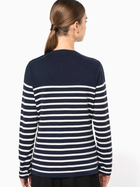 Pulls à personnaliser KARIBAN Pull marin femme 