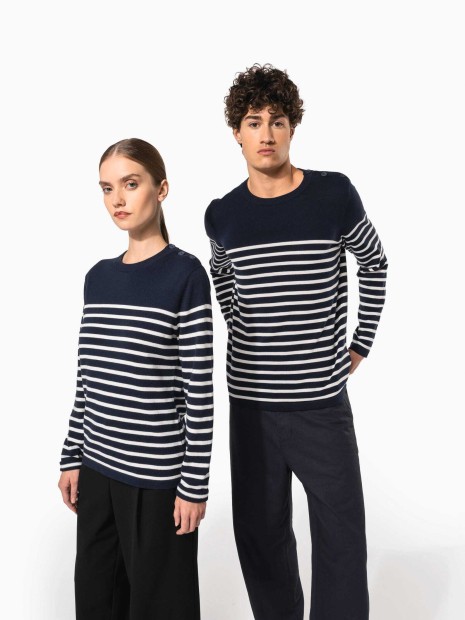 Pulls à personnaliser KARIBAN Pull marin femme 