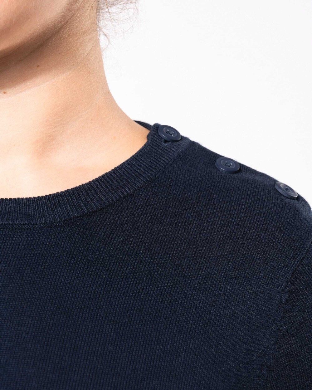 Pulls personnalisable KARIBAN Pull marin femme