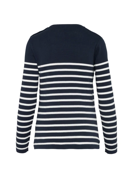 KARIBAN Pull marin femme /api/colors/7588fa9f-f949-4476-9ffa-fa24f2d8da85 personnalisable