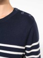 Pulls à personnaliser KARIBAN Pull marin femme 