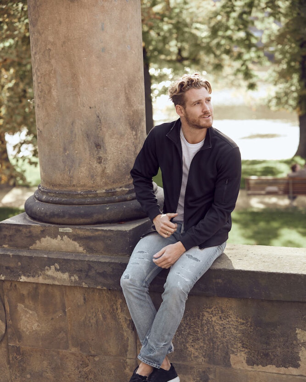 CLIQUE Basic Active Cardigan Sweatshirts personalisierbar