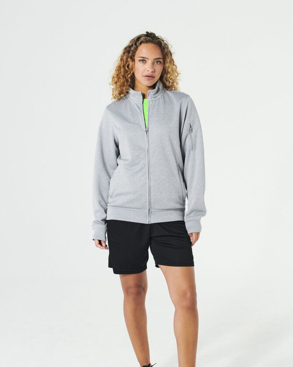 CLIQUE Basic Active Cardigan Sweatshirts personalisierbar