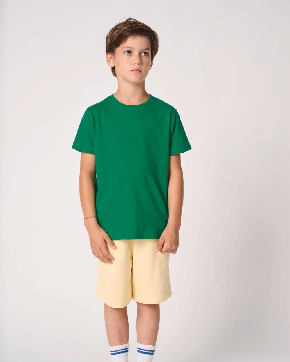 T-shirts IDEAL BASIC BRAND iDeal190 kinder T-shirt voor bedrukking &amp; borduring