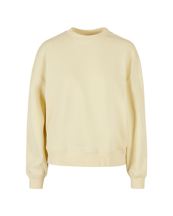 BUILD YOUR BRAND LADIES OVERSIZED CREWNECK Sweatshirts personalisierbar