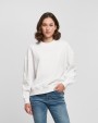 BUILD YOUR BRAND LADIES OVERSIZED CREWNECK Sweatshirts personalisierbar
