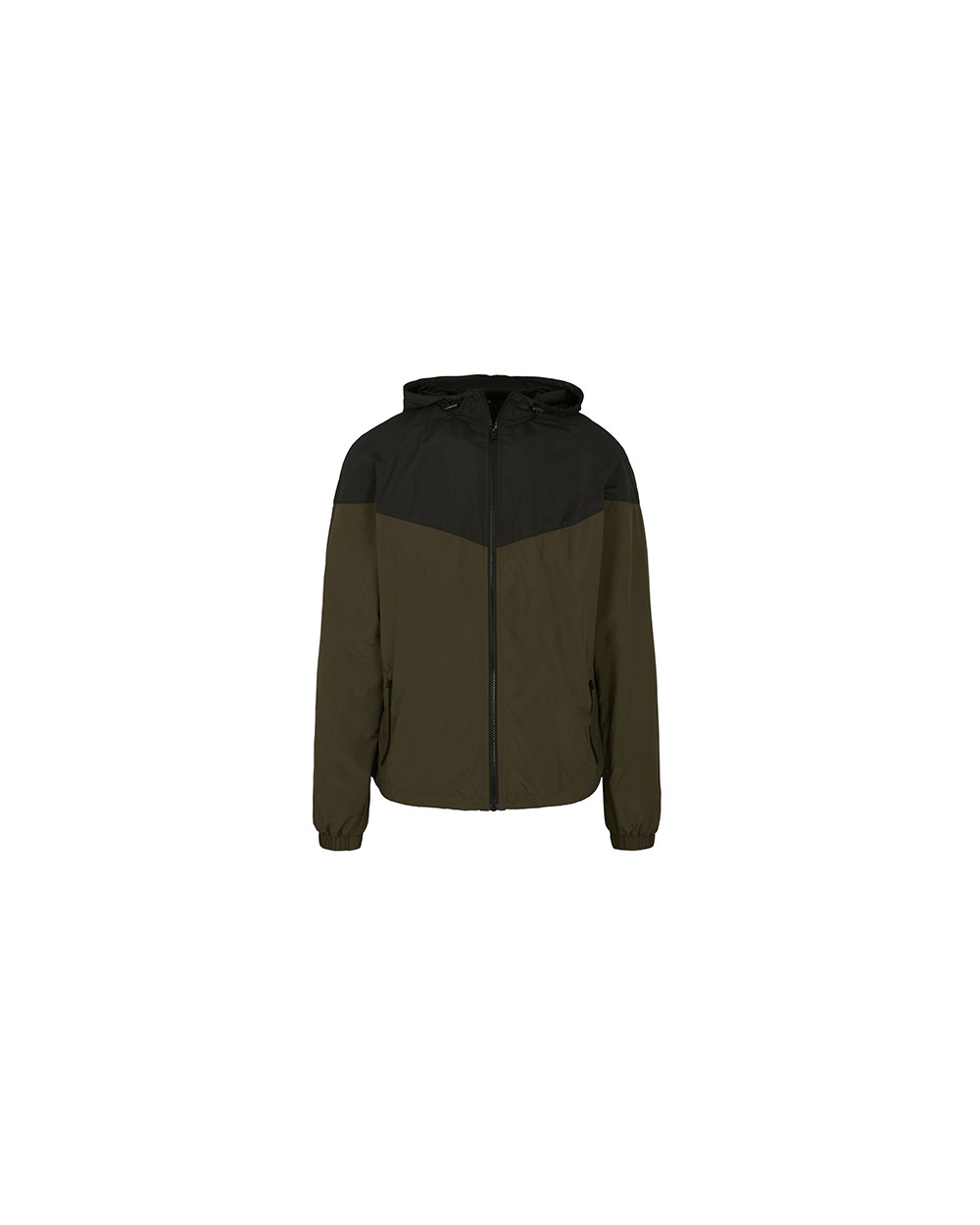BUILD YOUR BRAND 2-Tone Tech Windrunner Jacken personalisierbar