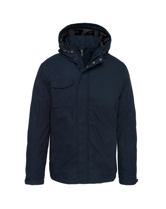 Jassen KARIBAN Parka met capuchon voor bedrukking &amp; borduring