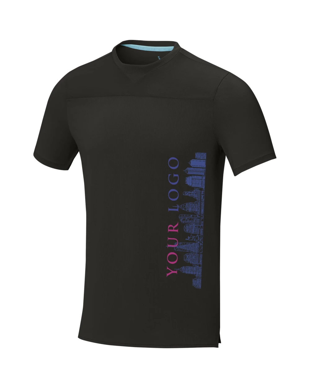 T-Shirts personnalisable ELEVATE T-shirt Borax à manches courtes et en cool fit recyclé GRS pour homme