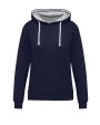 SG CLOTHING Originals Contrast Hooded Sweat Women Sweatshirts personalisierbar