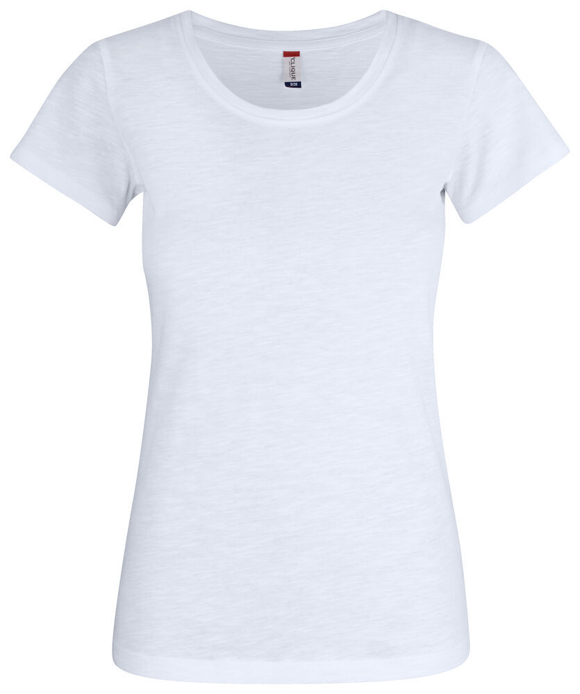 T-Shirts personnalisable CLIQUE Slub-T Women