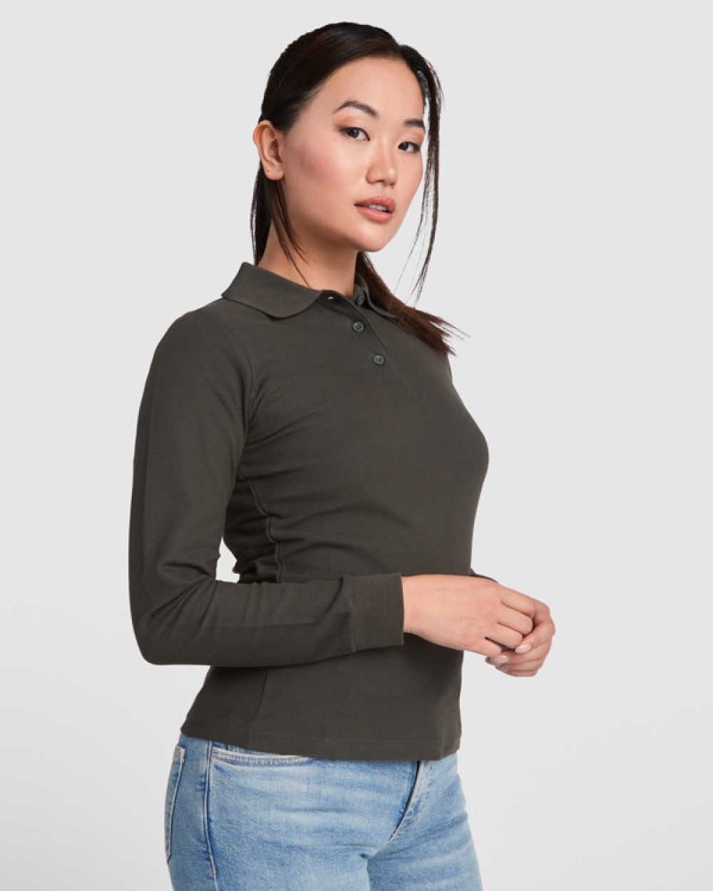 Polos personnalisable ROLY ESTRELLA WOMAN L/S