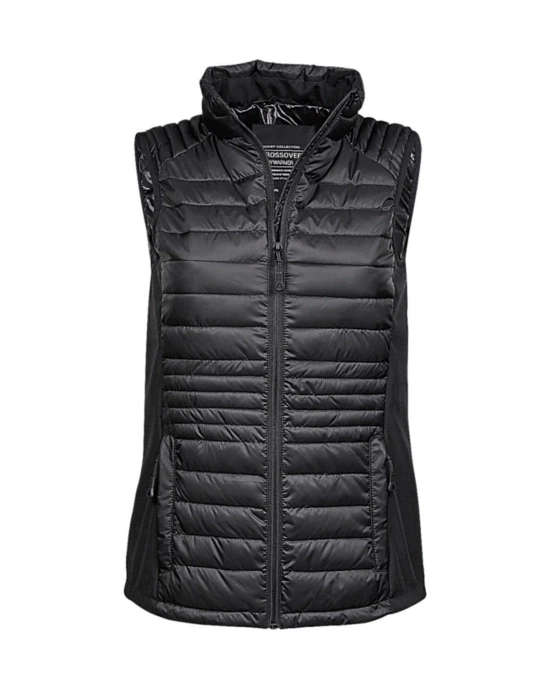 Vestes personnalisable Tee Jays WOMENS CROSSOVER BODYWARMER