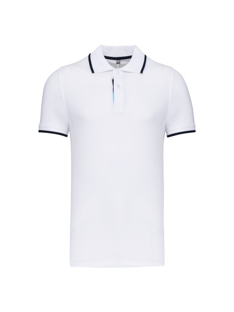 KARIBAN Polo manches courtes homme /api/colors/f31ebd28-6775-4264-945f-b91c8d8750a6 personnalisable