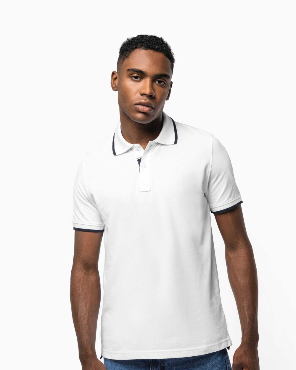 Polos personnalisable KARIBAN Polo manches courtes homme