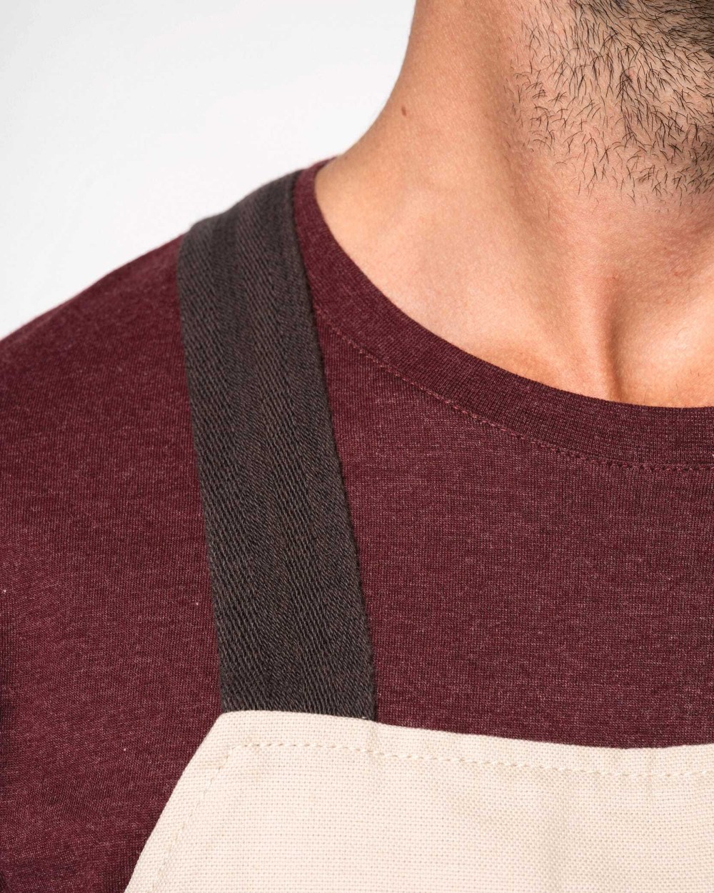 Schorten KARIBAN Schort van biologisch katoen voor bedrukking &amp; borduring