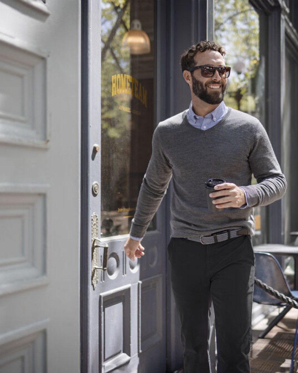 CUTTER & BUCK Vernon V-neck Men Hosen personalisierbar