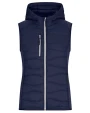 Jassen JAMES & NICHOLSON Ladies´ Hybrid Vest voor bedrukking &amp; borduring