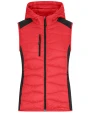 JAMES & NICHOLSON Ladies´ Hybrid Vest Jacken personalisierbar