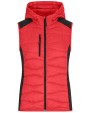 JAMES & NICHOLSON Ladies´ Hybrid Vest Jacken personalisierbar