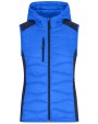 JAMES & NICHOLSON Ladies´ Hybrid Vest Jacken personalisierbar