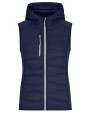 Jassen JAMES & NICHOLSON Ladies´ Hybrid Vest voor bedrukking &amp; borduring
