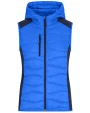 JAMES & NICHOLSON Ladies´ Hybrid Vest Jacken personalisierbar