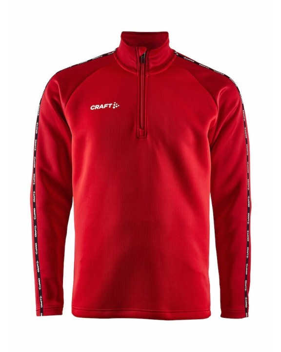 CRAFT Squad 2.0 Half Zip M Sweatshirts personalisierbar